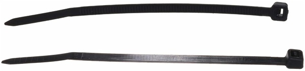 Стяжки нейлоновые REXANT 100x3,6мм, черная (100 шт/уп) 07-0101-4