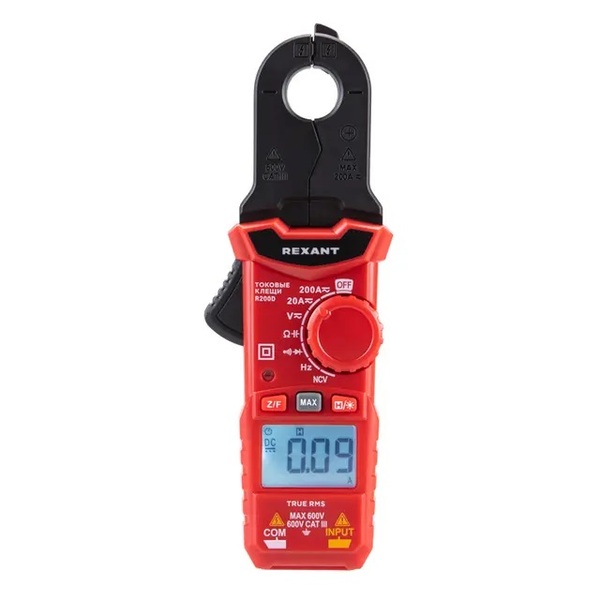 Токовые клещи REXANT R200D 13-3220
