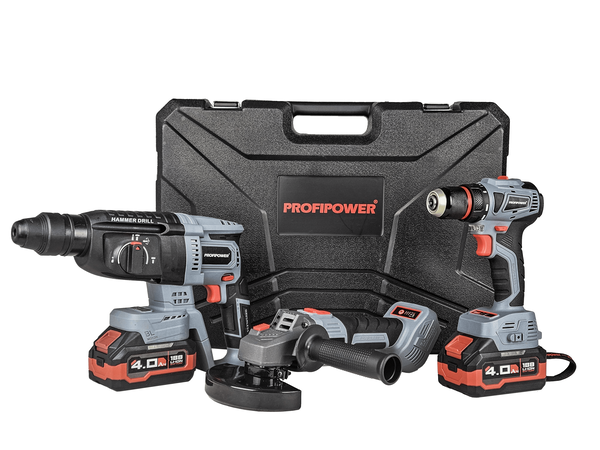 Аккумуляторный набор 3в1 PROFIPOWER ProfiSet-3E18 E0247