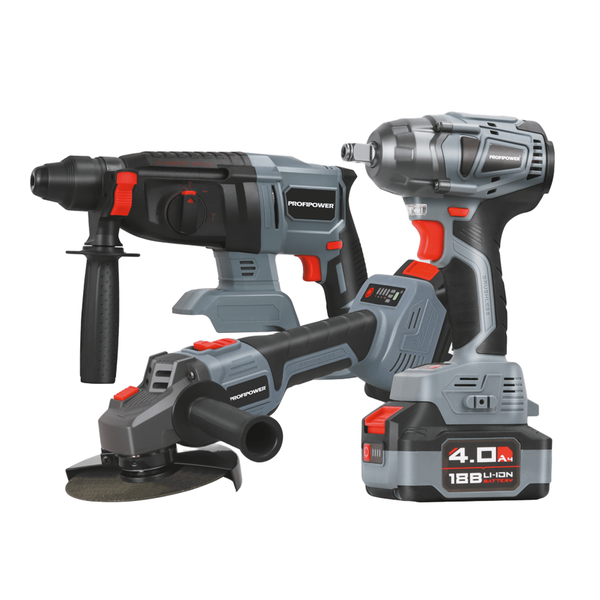 Аккумуляторный набор 3в1 PROFIPOWER ProfiSet 3D18 E0095