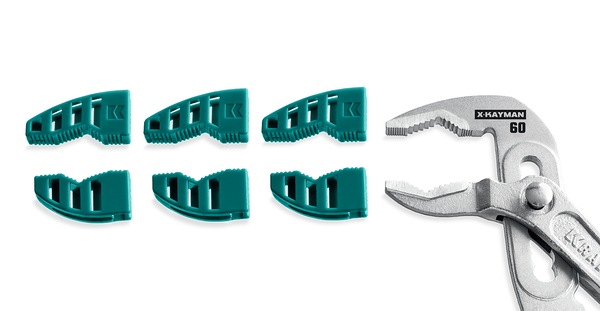 Сменные защитные накладки на губки Kraftool KAYMAN для клещей 250 мм, набор из 3-х пар 22354-S3