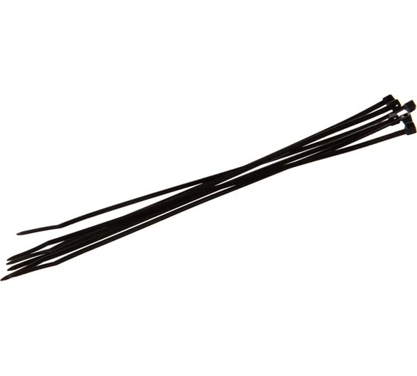 Стяжки нейлоновые REXANT 200x2,5мм, черная (100 шт/уп) 07-0201-4