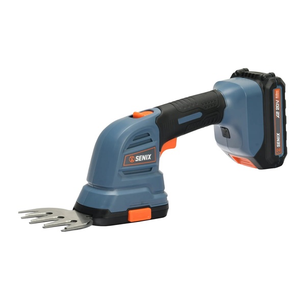 Аккумуляторные ножницы для травы и кустов SENIX GSX2-M-EU, X2 20V, 1 акб, 1зу