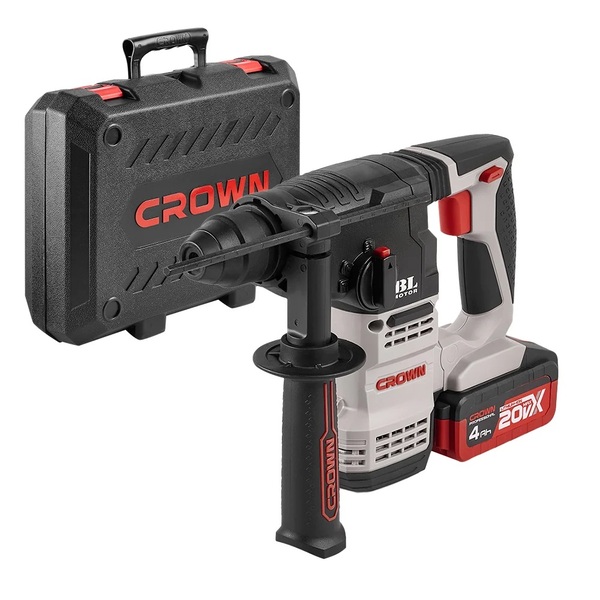 Аккумуляторный перфоратор BL CROWN CT28001HX-4 BMC 20В