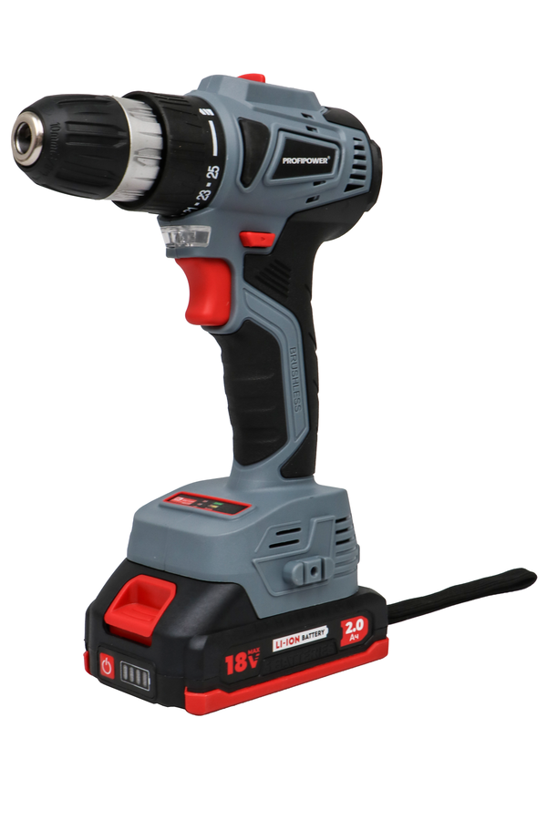 Аккумуляторная дрель-шуруповерт PROFIPOWER MKBL-18BT E0147