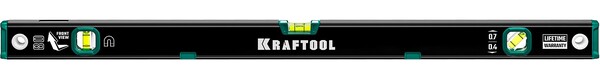 Уровень KRAFTOOL 800мм магнитный усиленный профиль с зеркальным глазком 34785-80