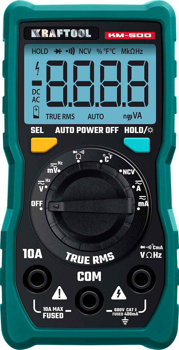 Мультиметр KRAFTOOL KM-500 59856