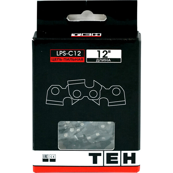Цепь пильная TEH 12" 1/4 - 1,1 - 62 LPS-C12
