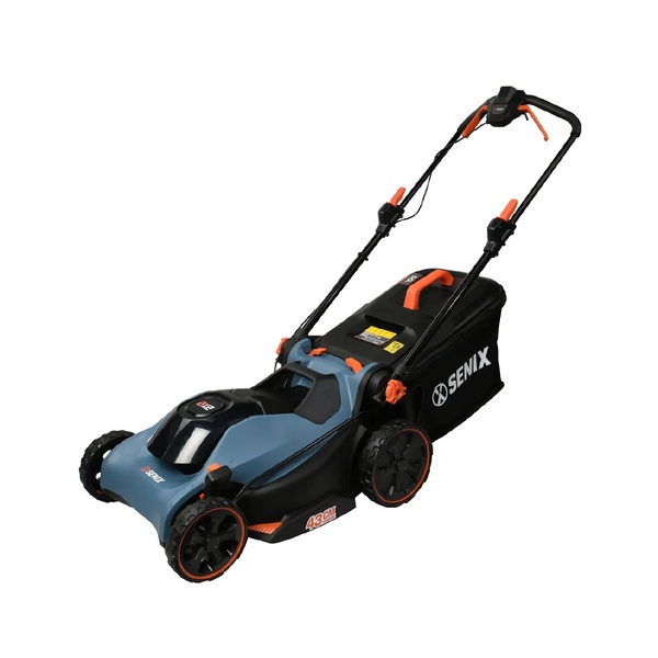 Аккумуляторная газонокосилка SENIX LPSX2-M-EU самоходная, 2X2 40V, 43см, 2акб,1зу