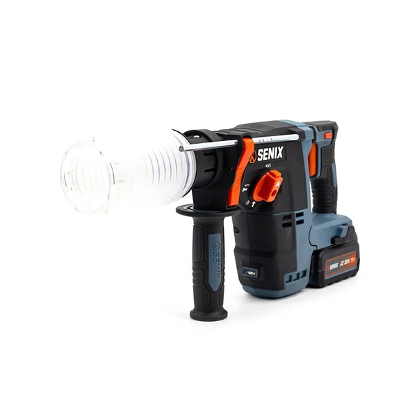 Аккумуляторный перфоратор SENIX X2 20V, XSTACK, SDS+, 3 режима, 2Дж, 1акб и ЗУ PDRX2-M4-EU