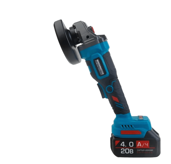 Аккумуляторная угловая шлифовальная машина WorkMaster УШМ-125/04BL