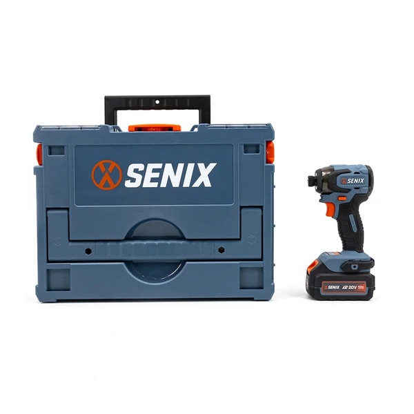 Аккумуляторный винтоверт SENIX ударный X2 20V,180Нм, 1 акб и 1 зу PDIX2-M6-EU