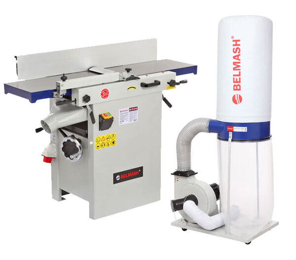 Станок фуговально-рейсмусовый BELMASH JT-2 310/225S-380 + вытяжная установка DC2500/380 KN0089