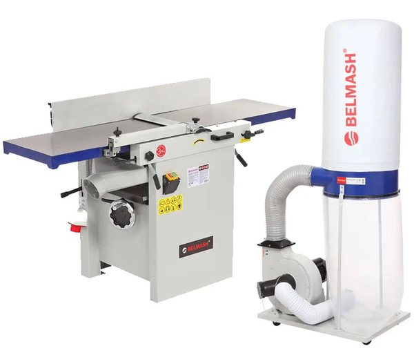 Станок фуговально-рейсмусовый BELMASH JT-2 410/225S-380 + вытяжная установка DC2500/380 KN0090