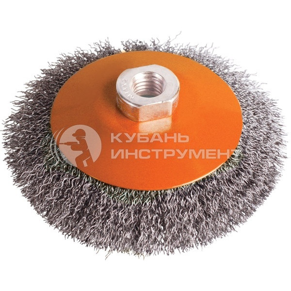 Корщетка Archimedes для УШМ сталь 125мм 91491