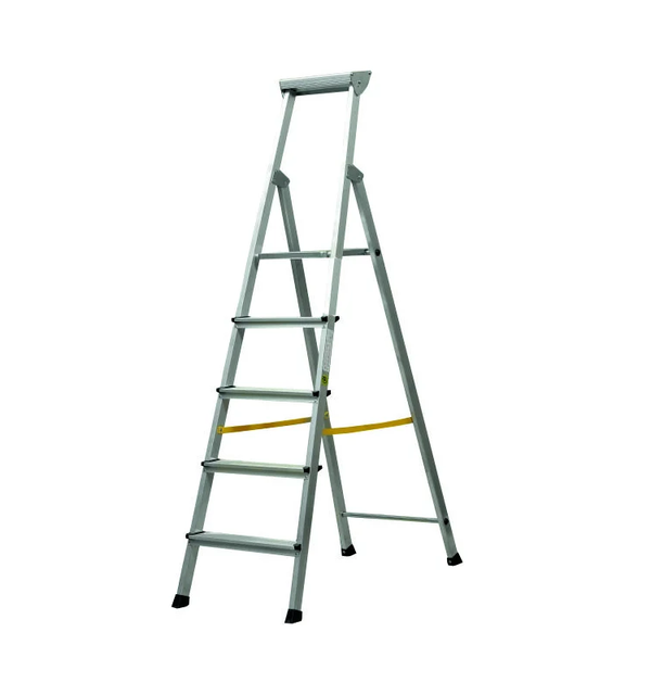 Стремянка алюминиевая SNIRREX OC1AA5 с лотком 5 ступеней 1201010021