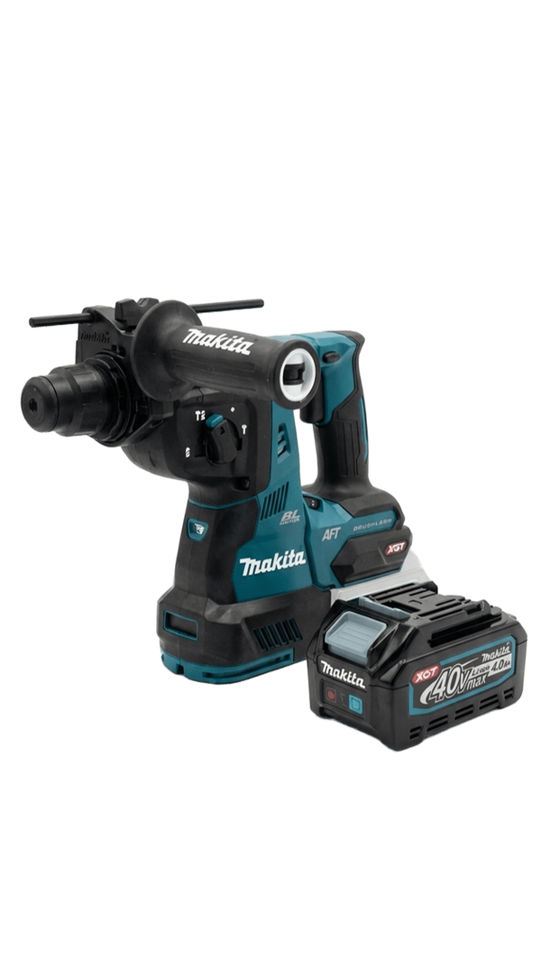 Аккумуляторный перфоратор Makita HR001GZ XGT BL 40В + подарок Акб BL4040 1*4.0Ач 632N72-7
