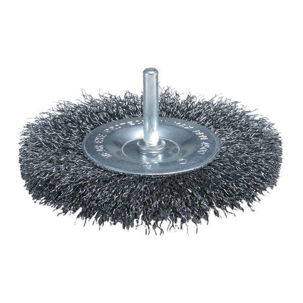 Щетка проволочная дисковая Makita (d63 мм, толщ. проволоки 0.3 мм, гофрированная, металл, 6 мм) D-39970