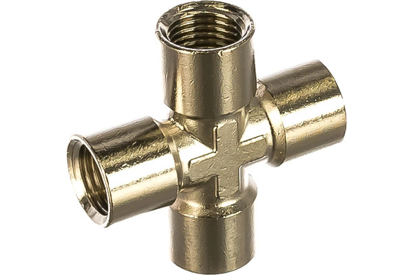 Переходник Gav 1254/2 250/2 (крест FFFF 1/4") 27819