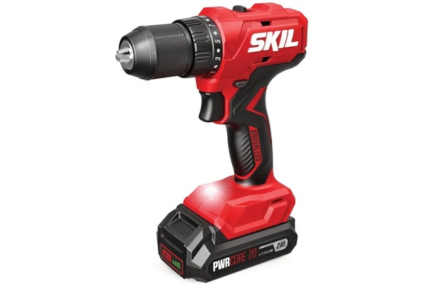 Аккумуляторная дрель-шуруповерт SKIL DL6280, 1акб(2Ач)+ЗУ(60W) DL6280SE10