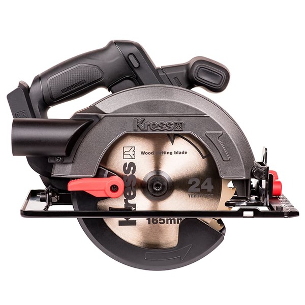 Аккумуляторная дисковая (циркулярная) пила KRESS KU520.9, 20В, б/щ. без АКБ и ЗУ