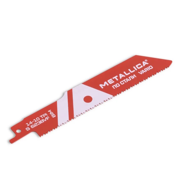 Полотно для сабельной пилы универсальное Metallica Ultra S623BVF 150/128мм шаг 1,8/2,5мм, BiM, 1 шт 909218
