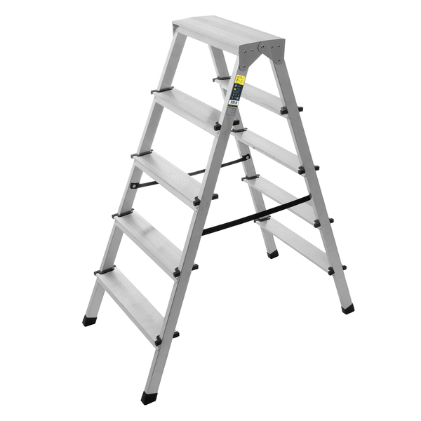 Стремянка алюминиевая двухсторонняя SNIRREX SC2AA5 2*5 1202010009