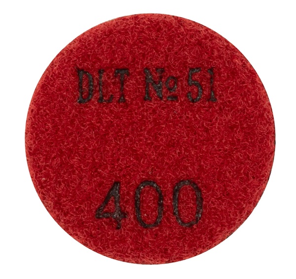 Круг алмазный гибкий шлифовальный DLT №51, Ø50мм, зерн.400 АГШК 2133