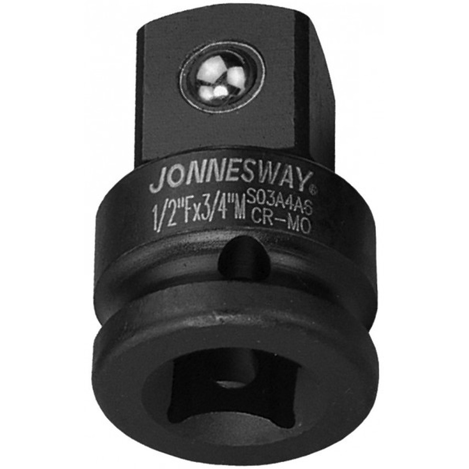 Адаптер-переходник для ударного инструмента Jonnesway F-1/2 M–3/4 S03A4A6 48470 адаптер для удлинителя jonnesway 3 8 f х 1 2 m