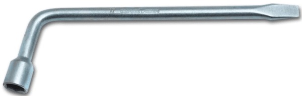 Ключ баллонный Сервис Ключ 17мм с длинной ручкой кованый 375мм 77771