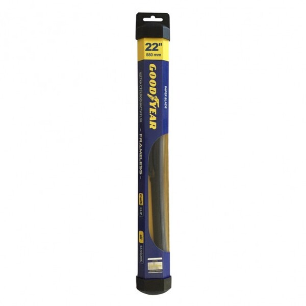 Щетка стеклоочистителя бескаркасная Goodyear FRAMELESS 22"/55 cm MULTICLIP GY000422