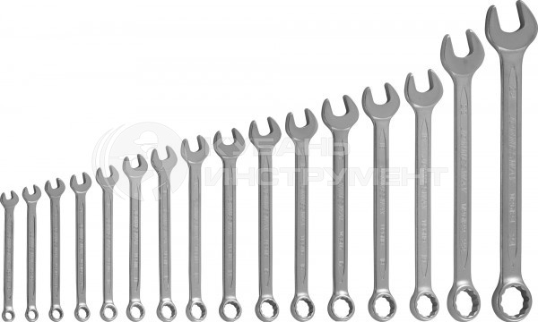 Набор ключей комбинированных Jonnesway 6-24мм 16 предметов W26116ST 048158