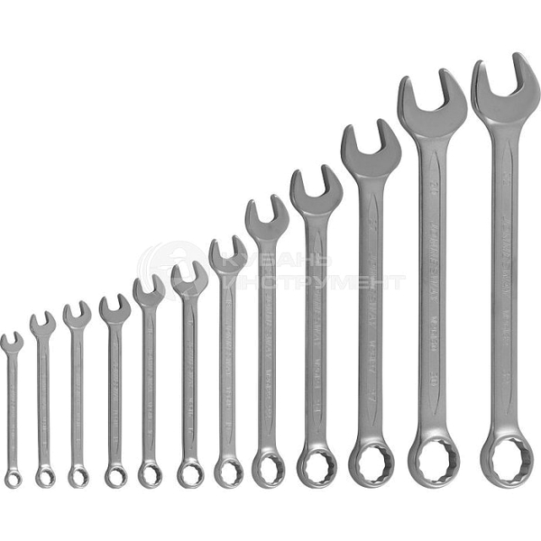 Набор ключей комбинированных Jonnesway 10-32мм 12 предметов W26112SA