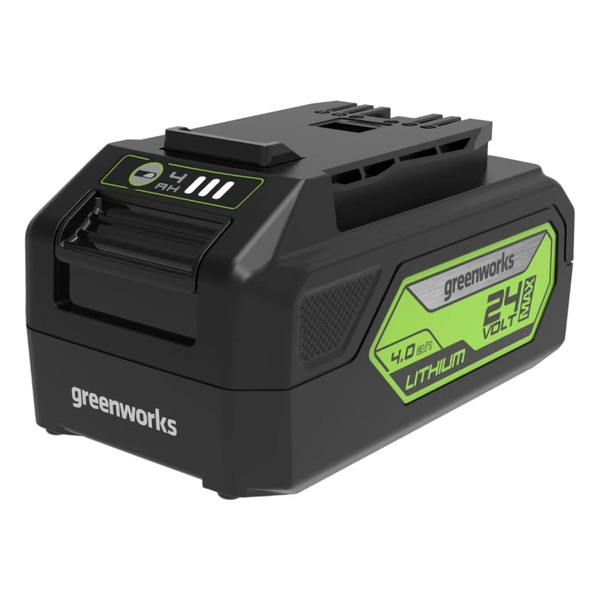 Аккумулятор GreenWorks G24USB4, 24V, 4 Ач 2939307 greenworks аккумулятор greenworks g24usb4 24v 4ач usb 2939307