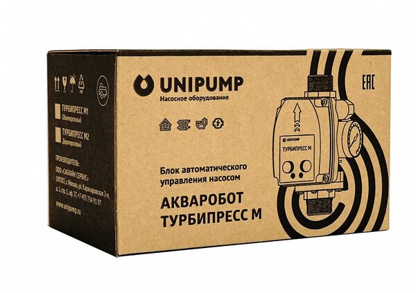 Блок управления насосом Unipump Турбипресс 1,5кВт 14332