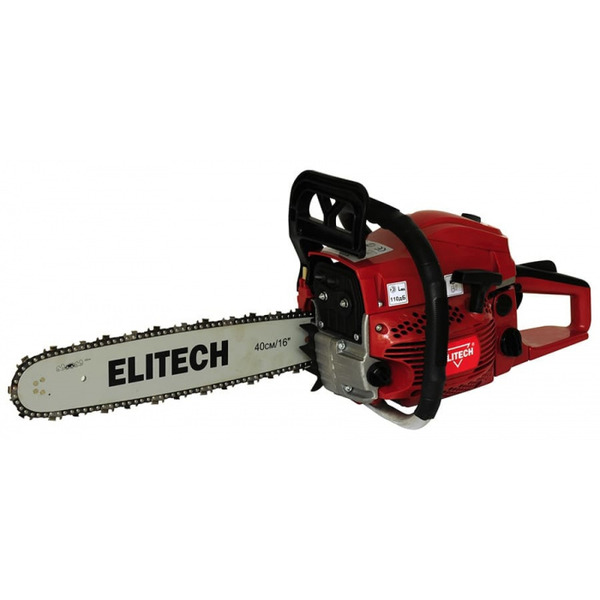 Пила цепная бензиновая Elitech БП 45/16 цепная пила elitech эп 2200 16 elitech