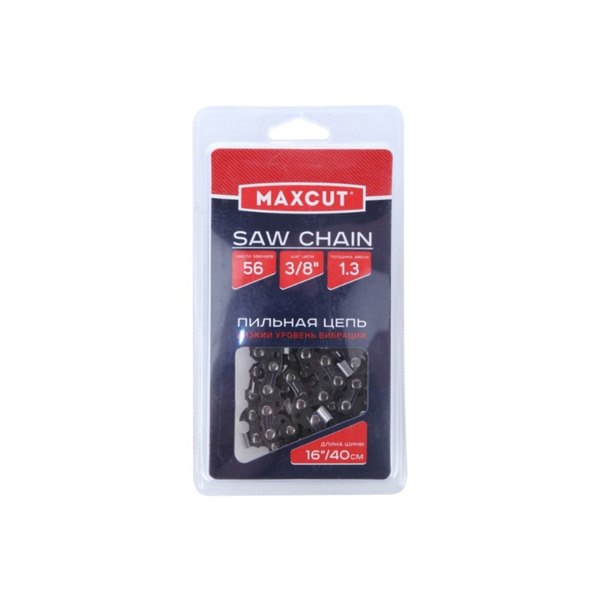 Цепь пильная Patriot Maxcut 91LV-56E, 3/8 1,3 56 звеньев 086321056 цепь пильная patriot 3 8 1 3мм 56 звеньев 91vs 56e