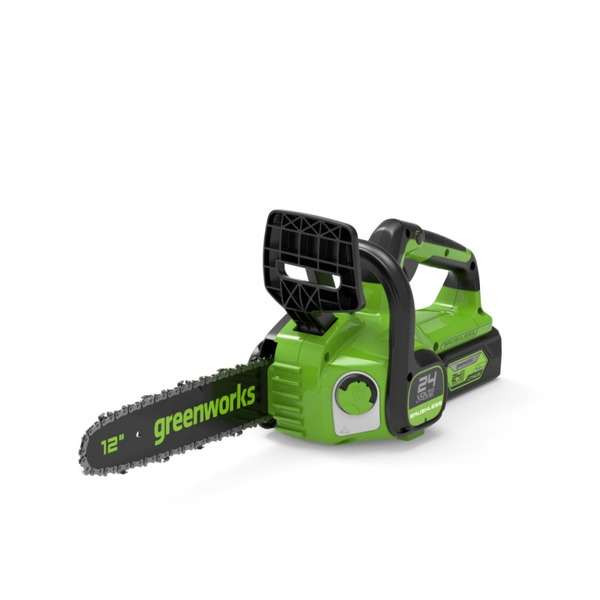 Аккумуляторная пила цепная GreenWorks GD24CS30 2007007 цепная пила greenworks gd40tcs