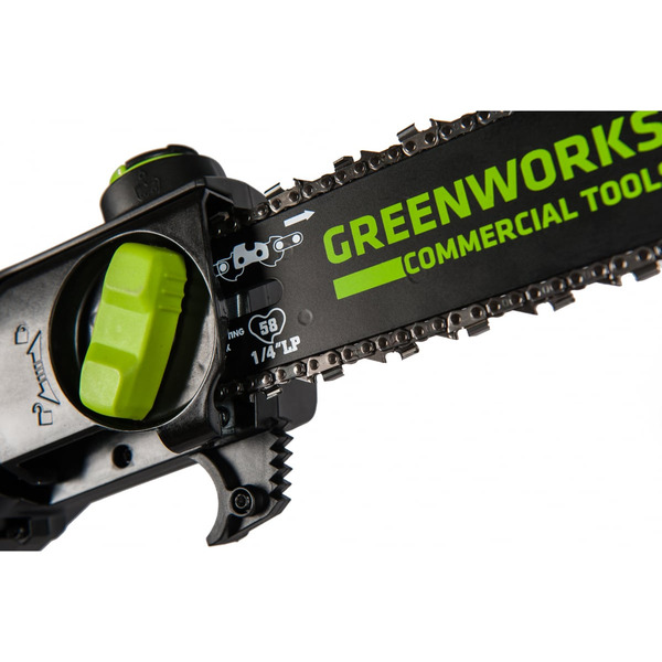 Аккумуляторный высоторез GreenWorks GD82PS25 (без акб и з/у) 1402207