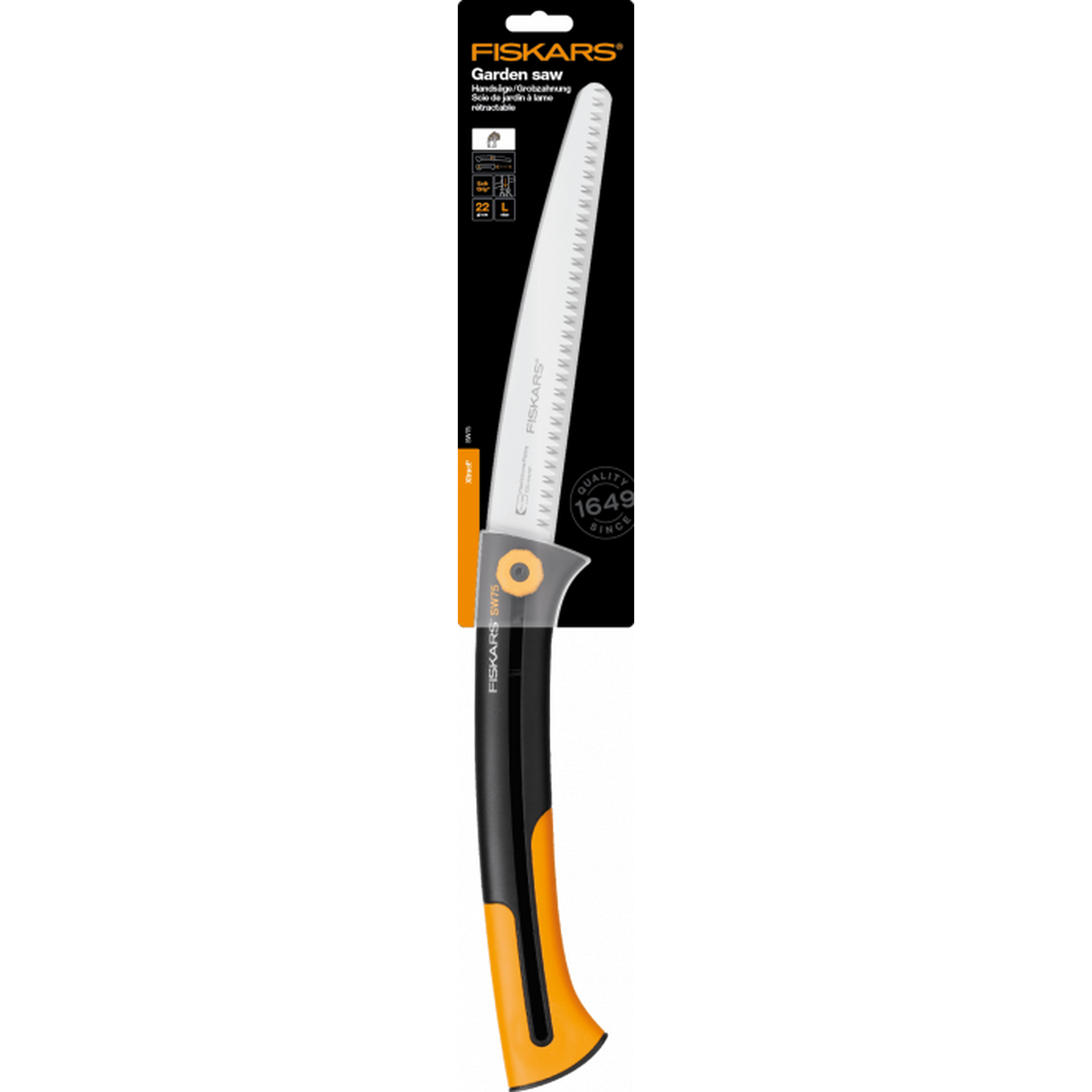 садовая пила fiskars xtract 123860 1000612 Пила садовая Fiskars Xtract SW75 большая 1000614