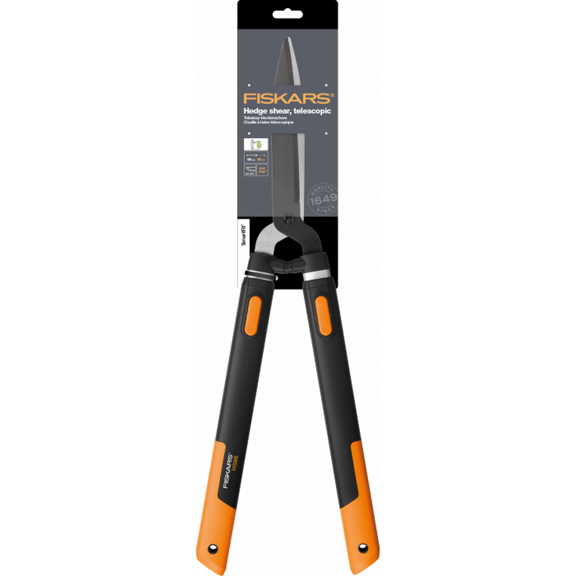 Ножницы для живой изгороди Fiskars SmartFit HS86 1013565 ножницы fiskars для травы и живой изгороди gs53