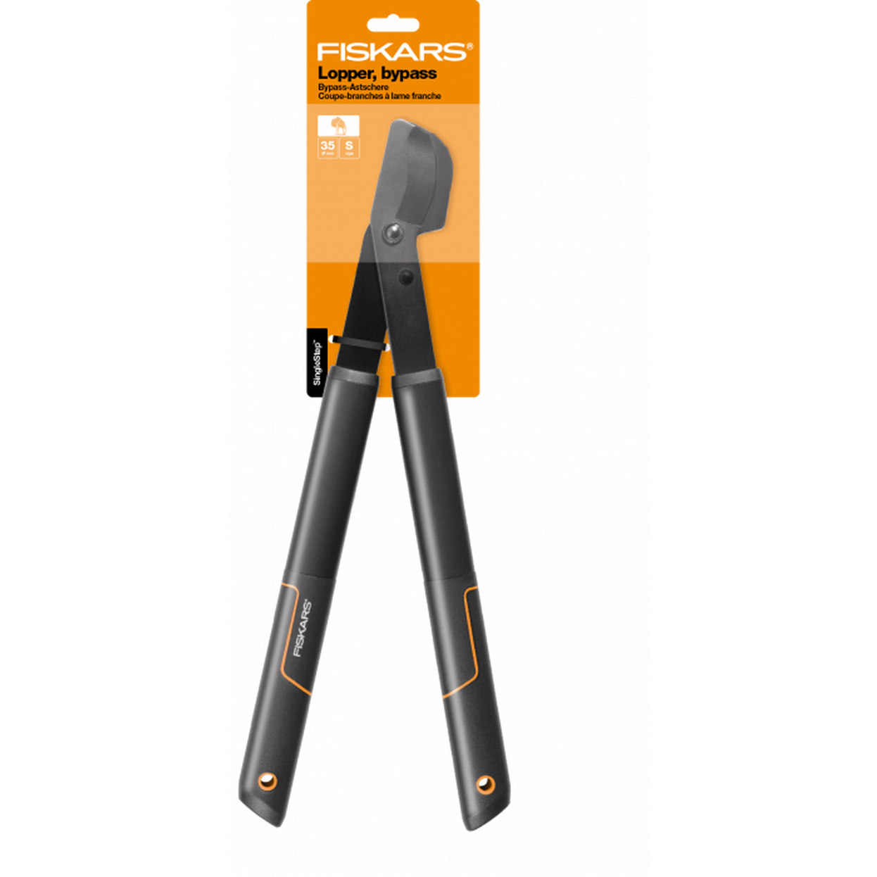 Сучкорез Fiskars SingleStep L28 плоскостной 1001432 малый плоскостной сучкорез fiskars quantum l102