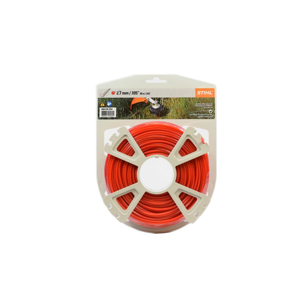 Леска Stihl 2,7*80м звезда 0000-930-3343 stihl леска stihl 2 4 50м 2 4 48м звезда 0000 930 3340