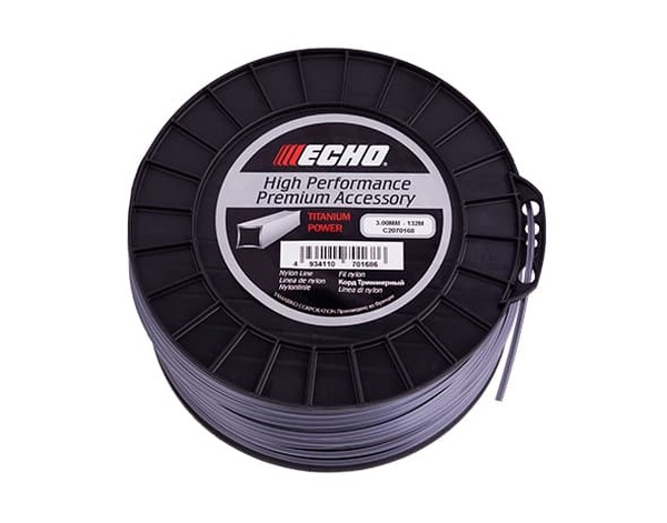 Леска Echo Titanium Power Line 3.0*132м квадрат C2070168