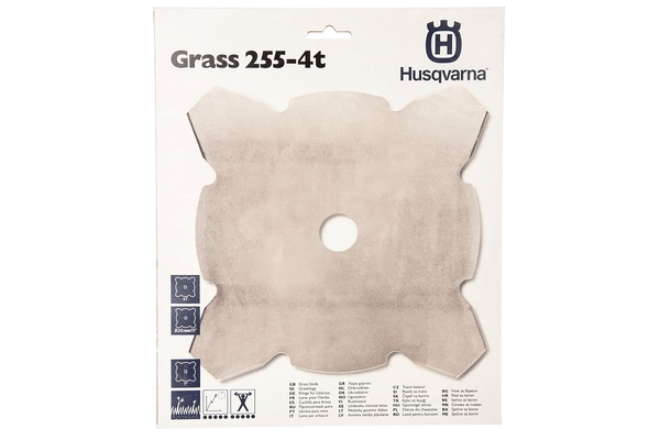 Нож для травы Husqvarna 4 зубца Grass 255-4Т (20мм) 255мм 5784439-01