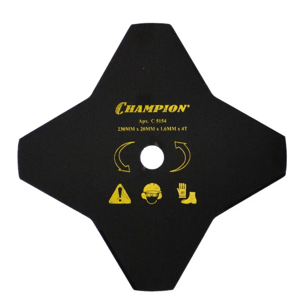 Нож Champion для жесткой травы 4/230/20 C5154 нож для жесткой травы champion 4 230 20 c5154