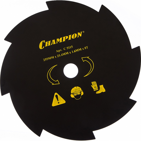 Нож Champion для жесткой травы 8/255/25,4 C5115