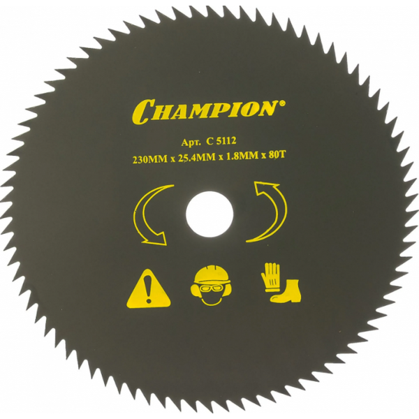 Нож Champion для жесткой травы 80/230/25.4 C5112
