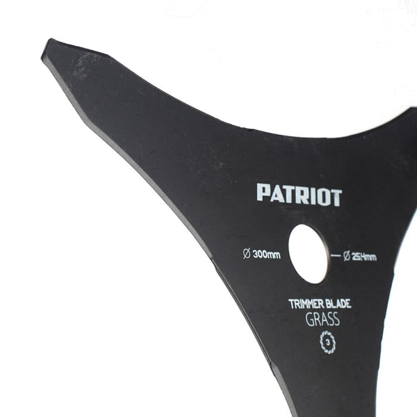 Нож Patriot TBL-3 300*25,4мм 3 лопасти 809115201