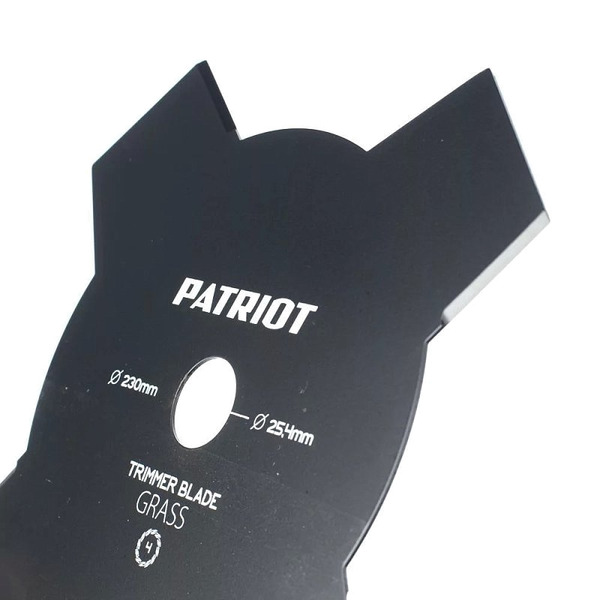 Нож Patriot TBS-4 230*25,4мм толщина 1,6мм 4 лопасти 809115205